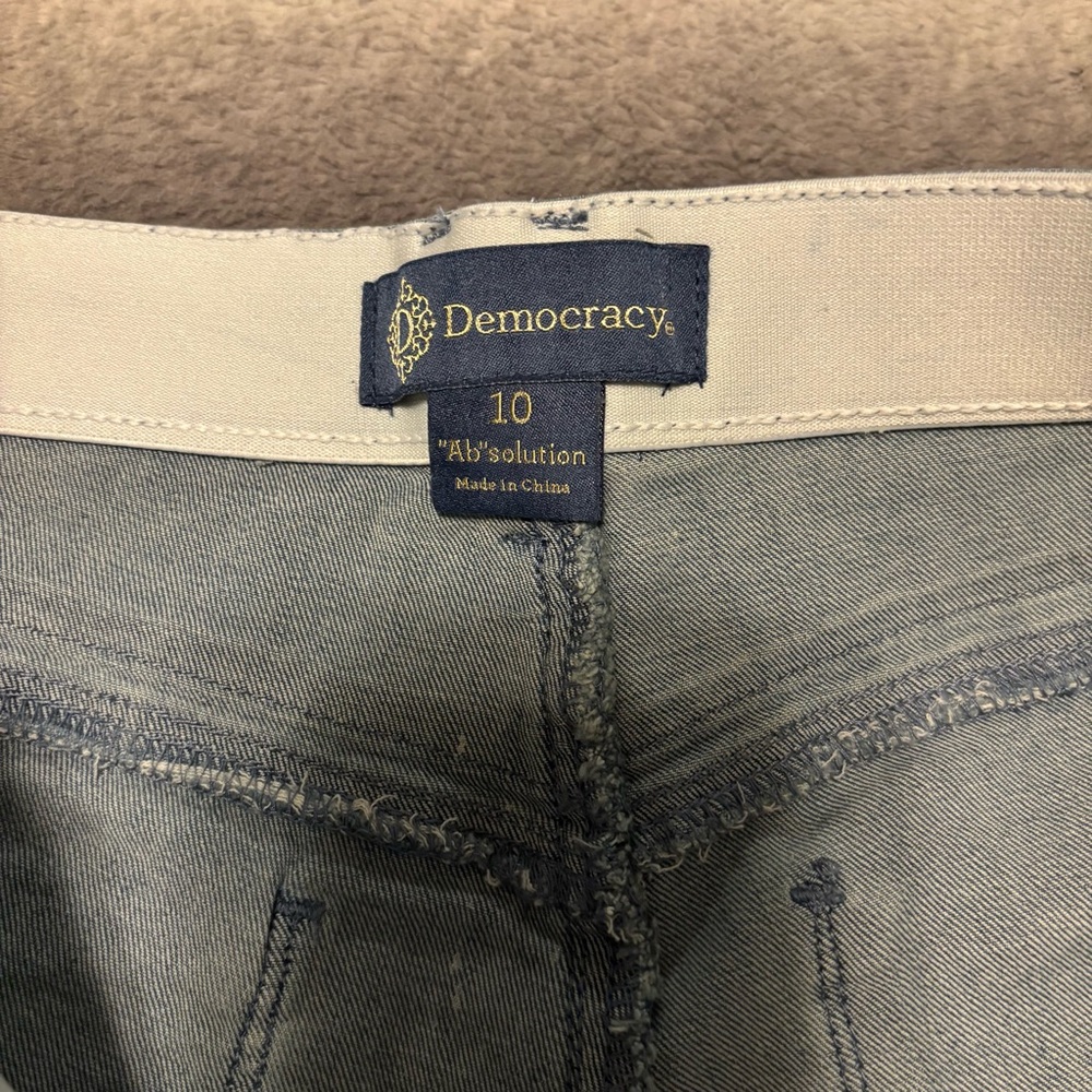 Democracy Absolution Itty Bitty Bootcut Jeans Tal… - image 11